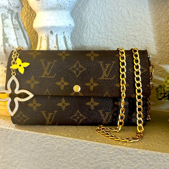 Louis Vuitton Monogram Portefeiulle Sarah Long Bifold Wallet/converted - Picture 1 of 1